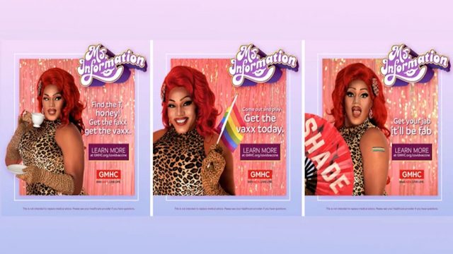 Ms. Information, una nueva plataforma que invita a vacunarse a miembros de la comunidad LGBTQ+